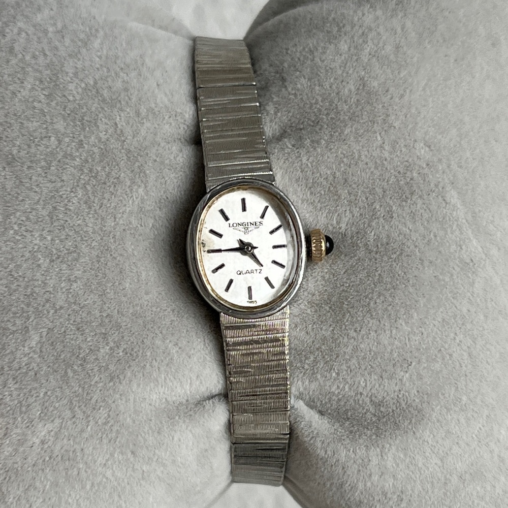 Mini Longines Ladies Quartz Watch – 10K Rolled Gold plated